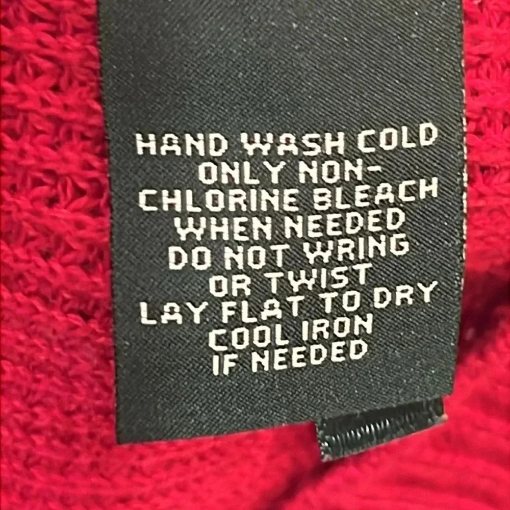 Lauren‎ Ralph Lauren Draw String Cowl Neck textured Sweater